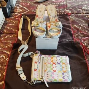 Coach shoes set